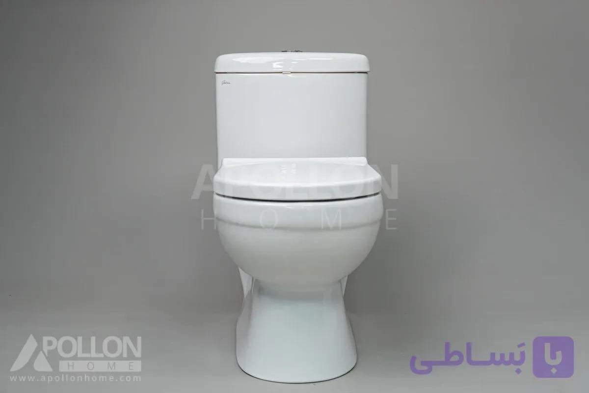 توالت فرنگی برند نام مدل گاتریا بیده‌دار — تصویر 1