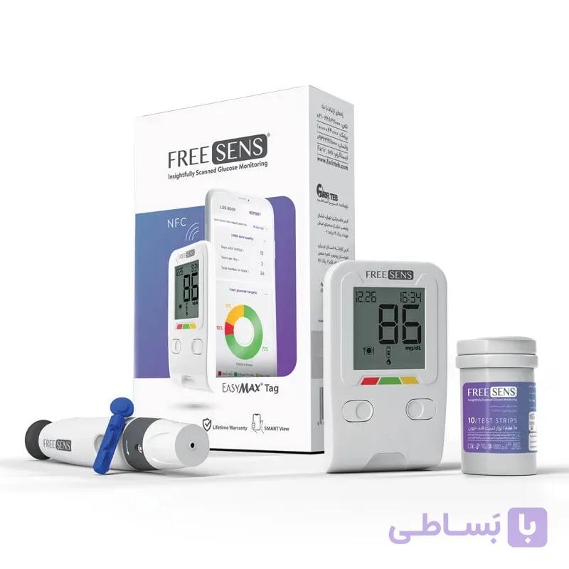 دستگاه تست قندخون فریسنس ۵۰ نوار — تصویر 1