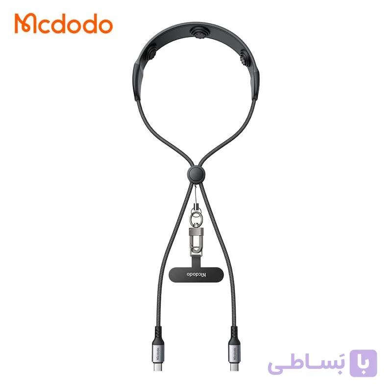 کابل شارژ و ماساژور گردنی دوسر تایپ سی مک‌دودو مدل CA-6580 — تصویر 1