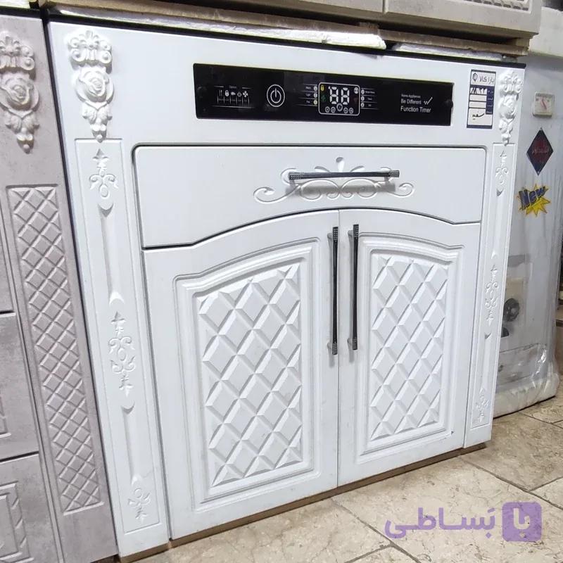 اجاق گاز MDF طرح کابینتی با کشوی ریلی