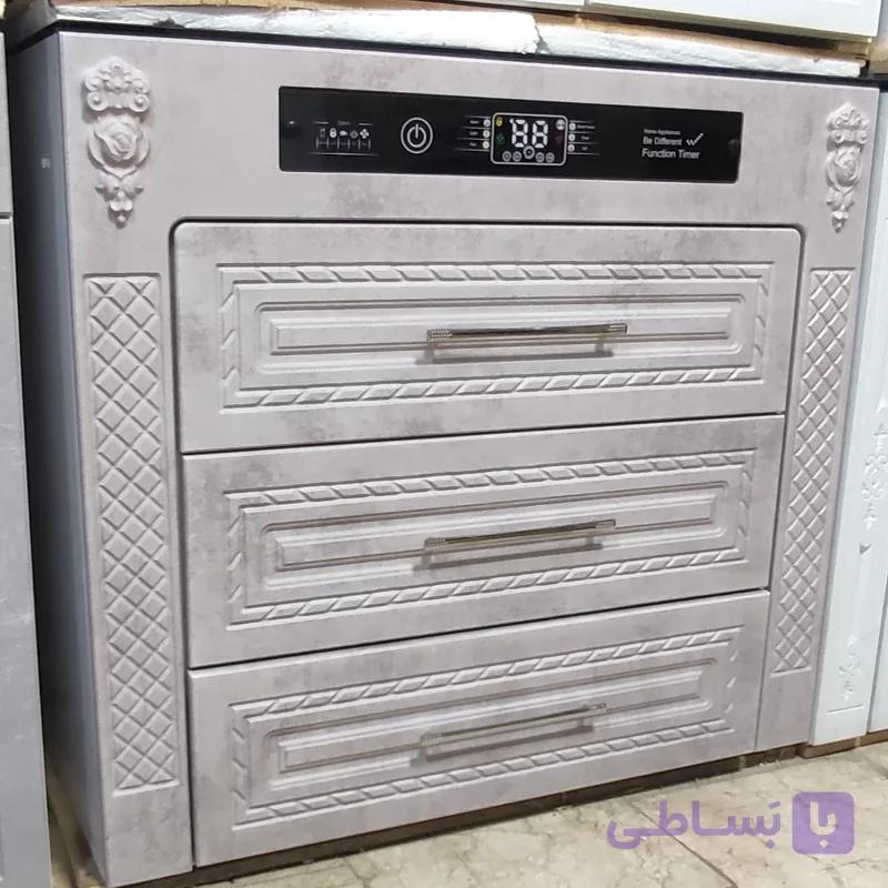 اجاق گاز چوبی MDF ضدآب رواستیل و روشیشه