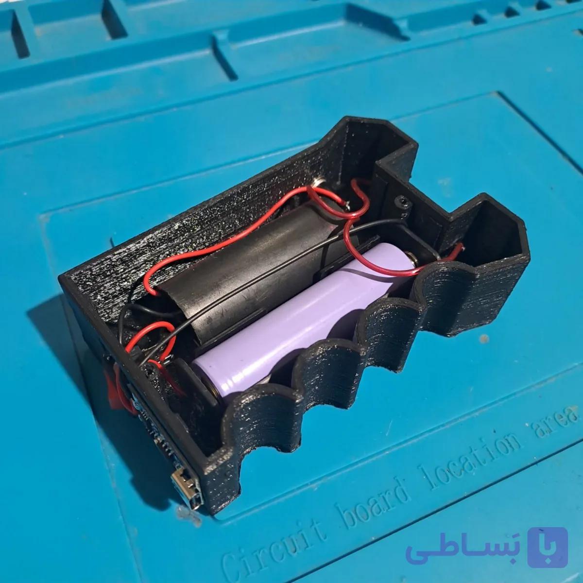 قاب شوکر (پرینت 3D) خاکستری — تصویر 1
