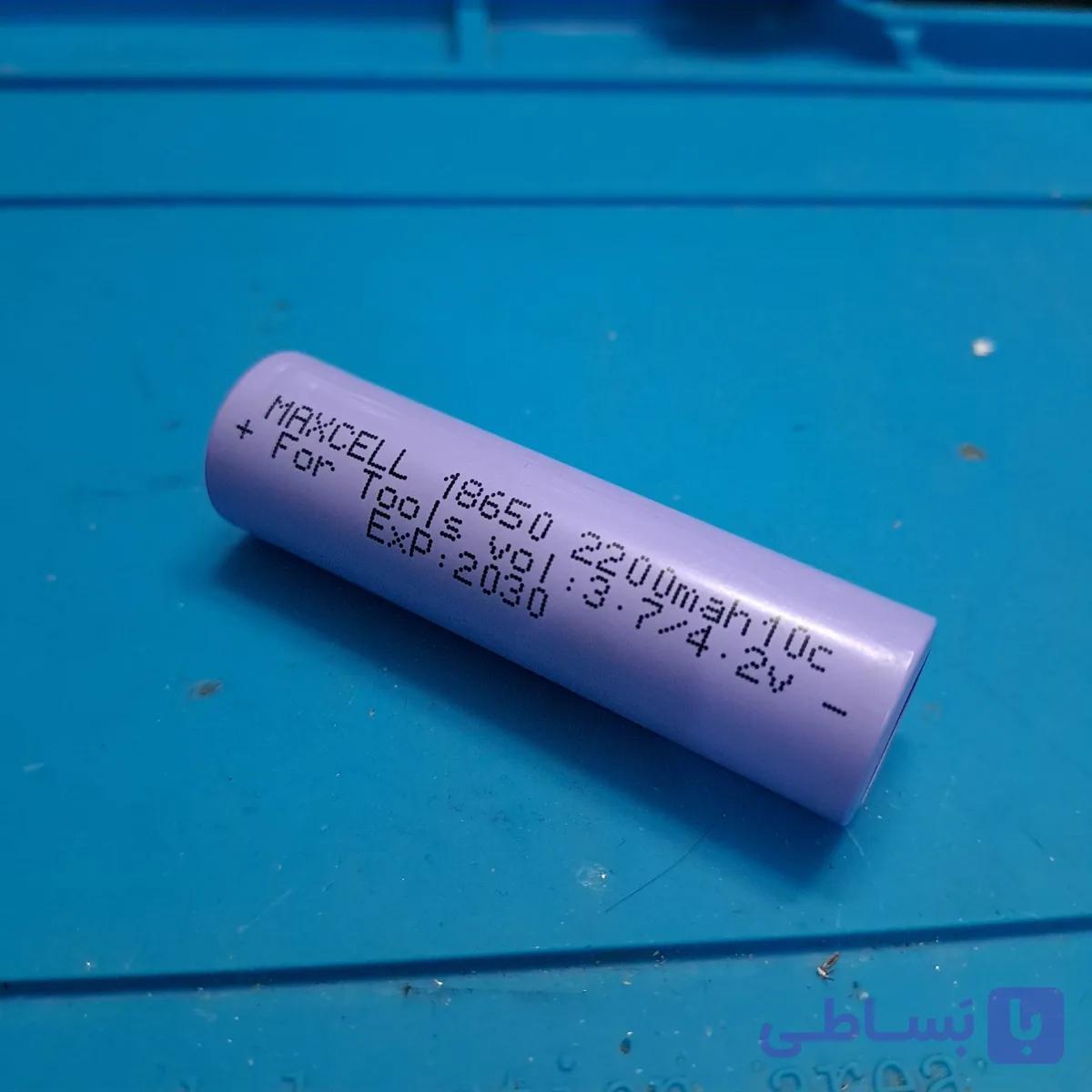 باتری لیتیوم شارژی 18650 اصلی استوک — تصویر 1