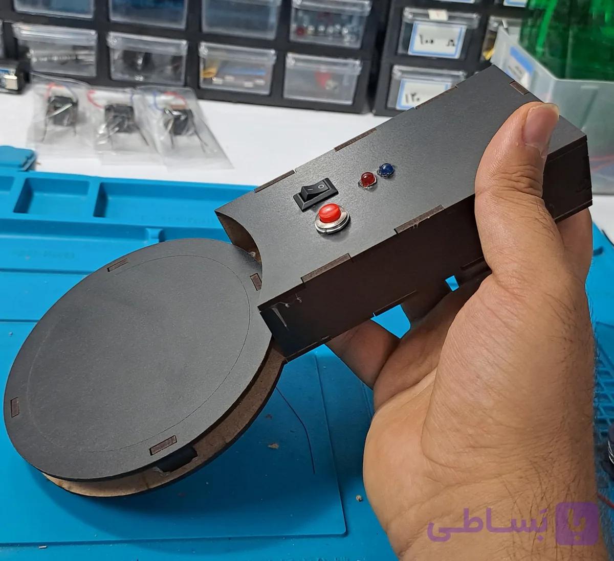 پین پوینتر P1 پلاس مونتاژ شده با قاب و باتری و شارژر — تصویر 1