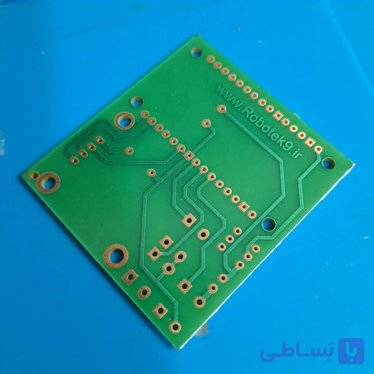 فیبر مدار چاپی ساعت هکری نسخه 2 — تصویر 1