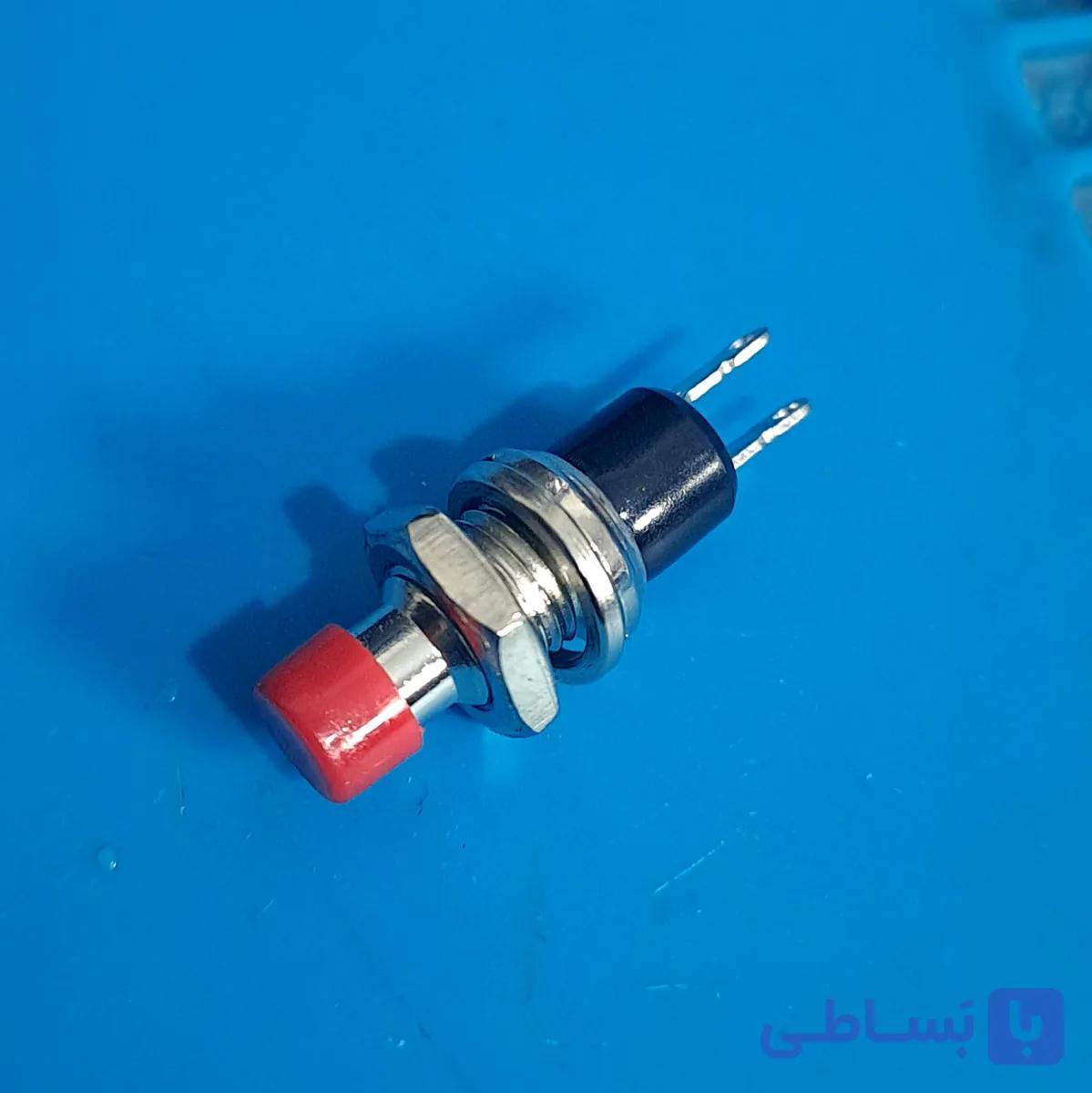 کلید شستی مهره دار