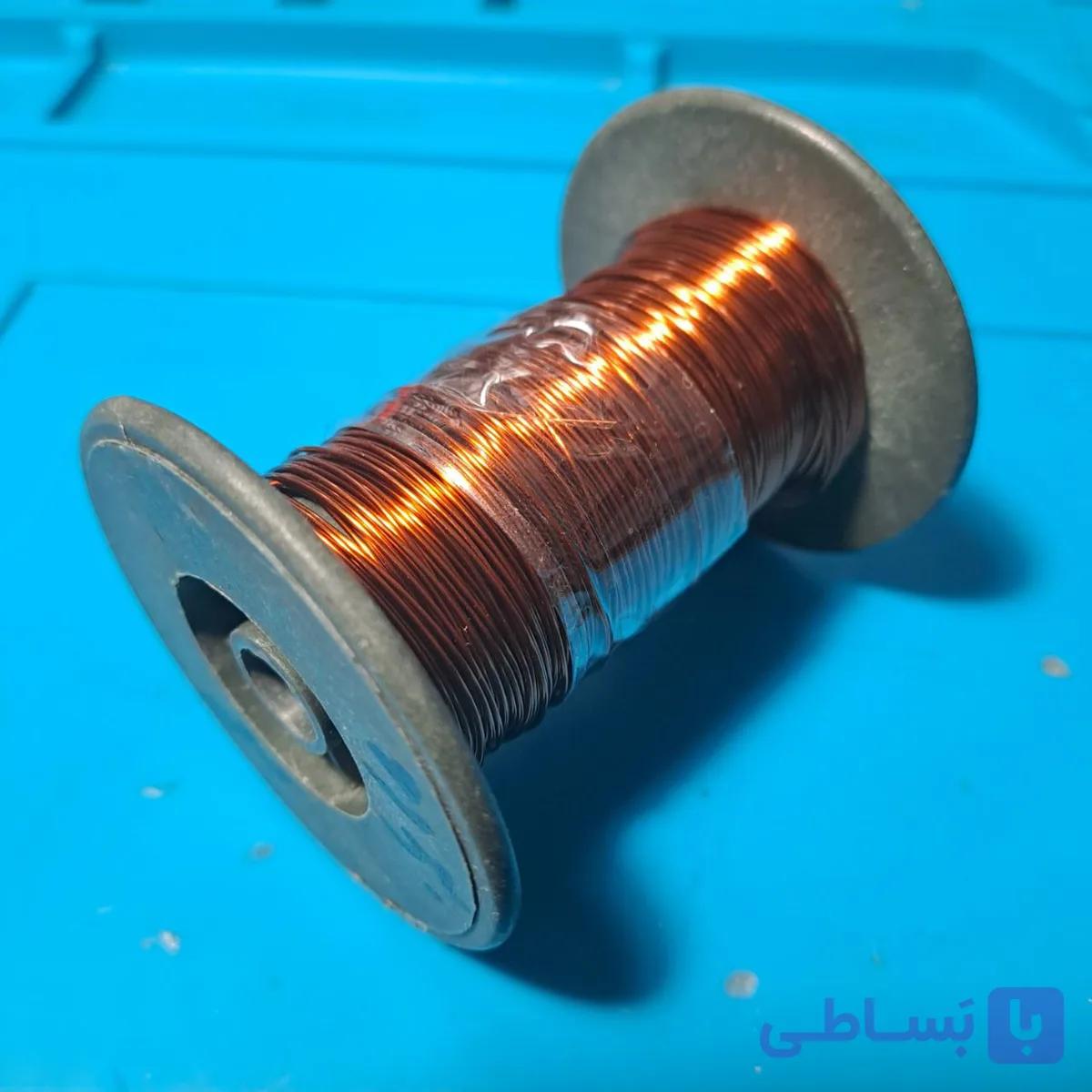 سیم لاکی قطر 0.5mm (25متر)