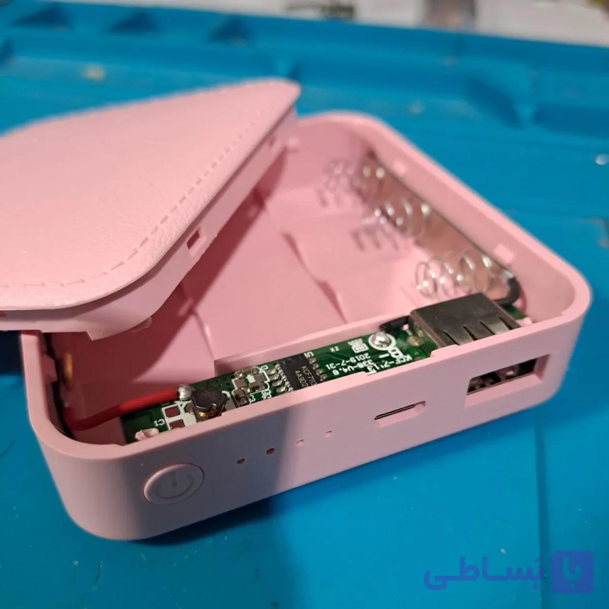 قاب پاوربانک همراه ماژول