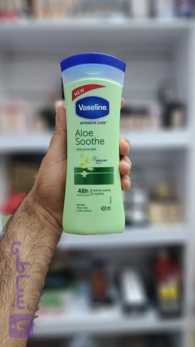 لوسیون بدن آلوئه ورا۴۰۰ میل تسکین دهنده