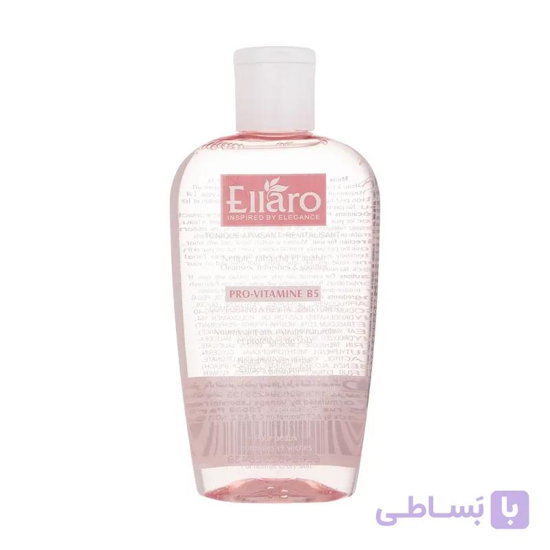 تونر پاک کننده صورت الارو مدل Pro Wash حجم 200 میلی لیتر، مناسب پوست‌های خشک و معمولی، حاوی پرو ویتامین B5، شاداب کننده و پاک کننده آرایش، تحت لیسانس سازمان غذا و دارو