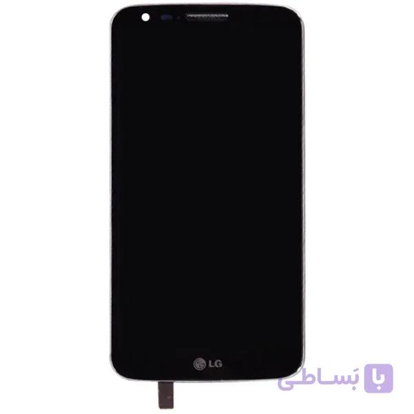 تاچ ال سی دی گوشی موبایل ال جی LG D802 / G2 اورجینال مشکی
