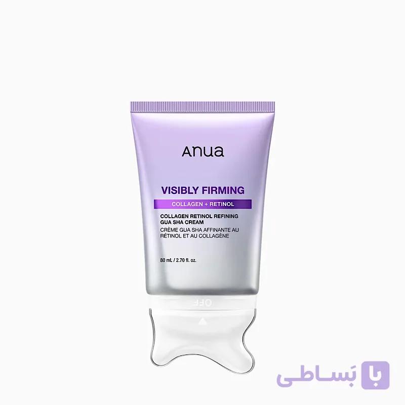 کرم لیفتینگ و سفت کننده رتینول و کلاژن آنوا مجهز به اپلیکاتور گواشا Anua Visibly Firming Collagen Retinol Refining Gua Sha Cream — تصویر 1
