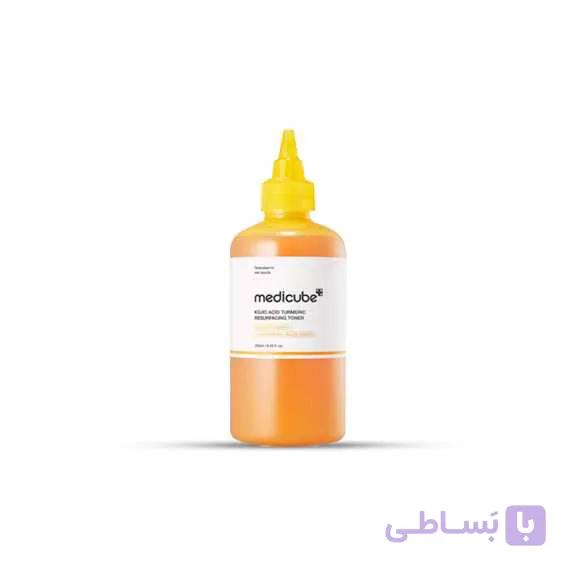تونر ضدلک و روشن کننده زردچوبه مدی کیوب 250میل — تصویر 1