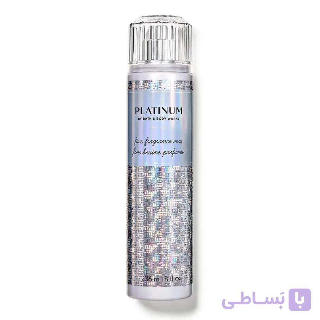 بادی میست بث اند بادی ورکس مدل Platinum حجم 236 میلی لیتر — تصویر 1