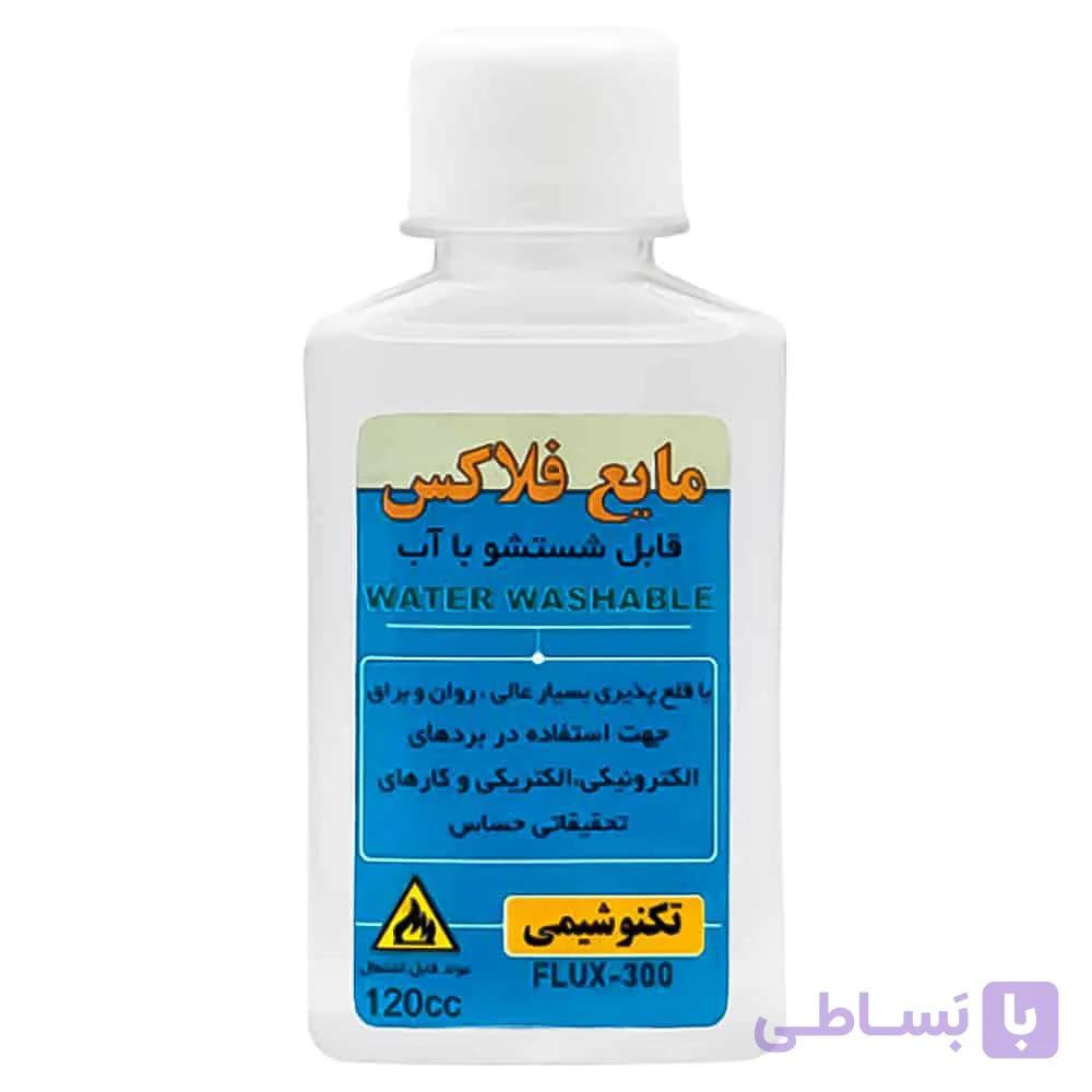 مایع فلاکس قابل شستشو با آب تکنوشیمی مدل FLUX-300 — تصویر 1
