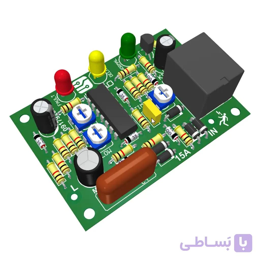 فایل آموزش + سورس Altium محافظ برق 80 آمپر قابل تنظیم — تصویر 1