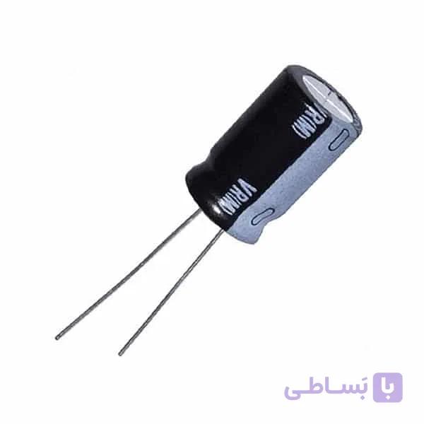 خازن الکترولیتی 35 ولت 100 میکروفاراد — تصویر 1