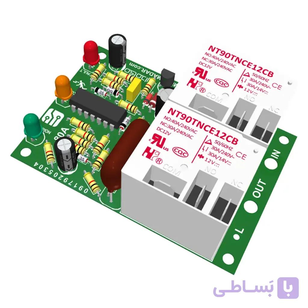 فایل آموزش + سورس Altium محافظ برق مرکزی 80 آمپر — تصویر 1