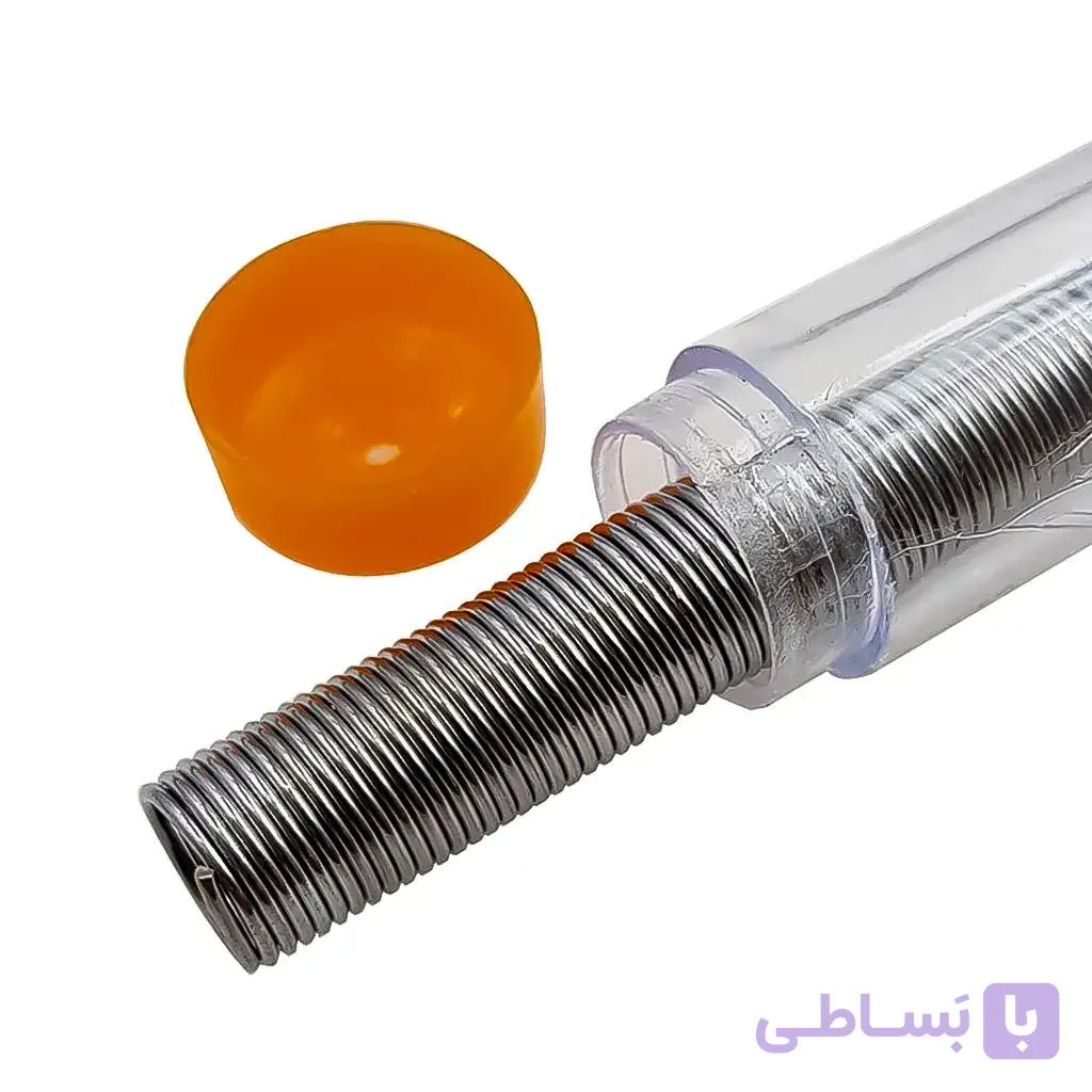 سیم لحیم لوله ای 10 گرمی (10 گرم سیم قلع قطر 1mm) — تصویر 1