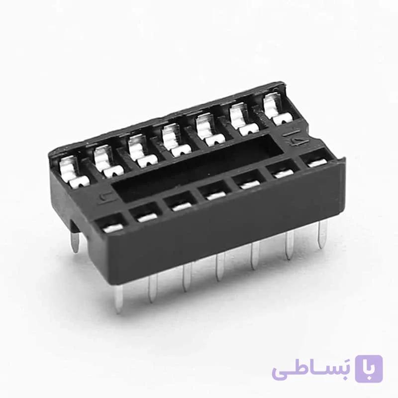 سوکت آی سی 8 پایه دو خطی (DIL) معمولی — تصویر 1