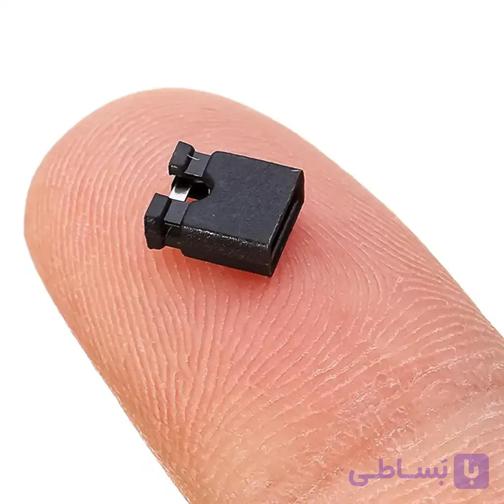 جامپر 2.54 میلی متر مشکی مناسب انواع پین هدر — تصویر 1