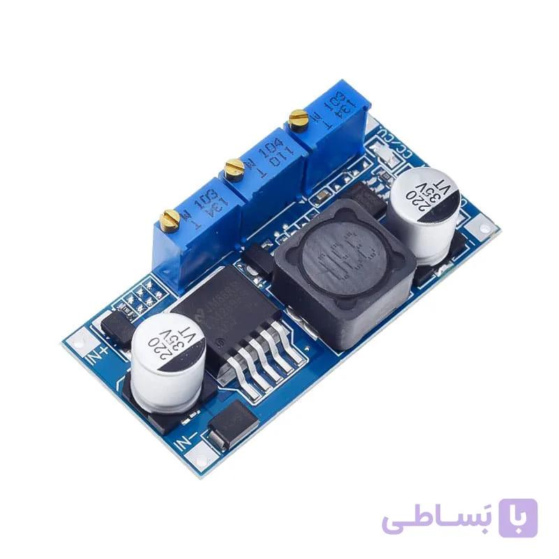 ماژول مبدل DC-DC کاهنده LM2596 با امکان کنترل جریان خروجی — تصویر 1
