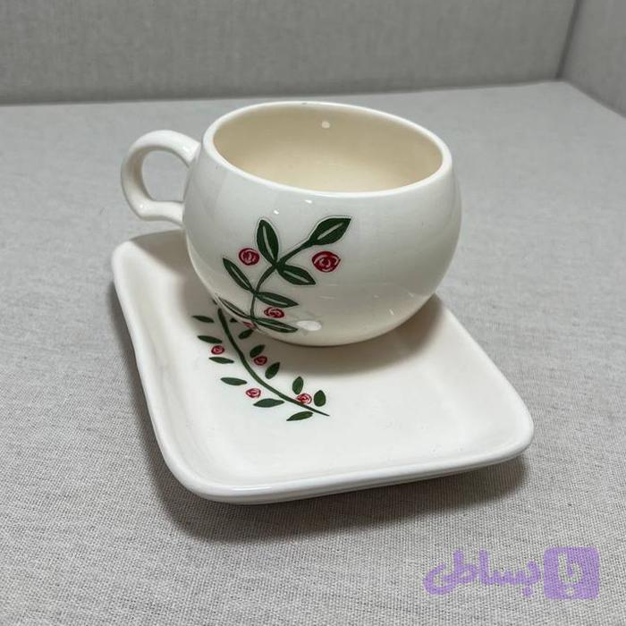 لته خوری گلبرگ با پیش دستی مستطیل — تصویر 1