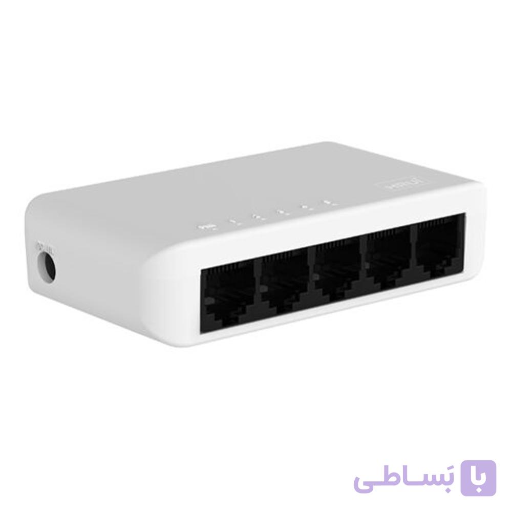سوئیچ اچ آر یو آی سوئیچ 5 پورت اچ ار یو ای مدل HR-SW0050