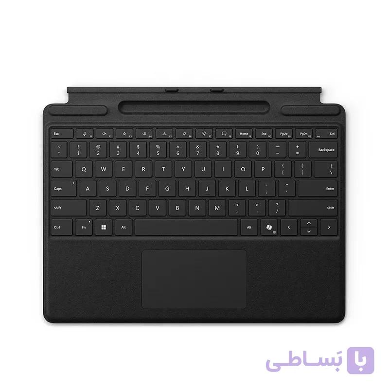 کیبورد تبلت مایکروسافت سرفیس پرو سیگنچر با کلید Copilot و جای قلم مناسب Surface Pro 8/9/10/11