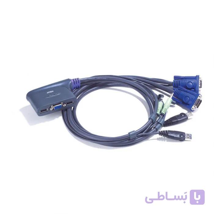 سوییچ کی وی ام آتن مدل CS62US 2-Port USB