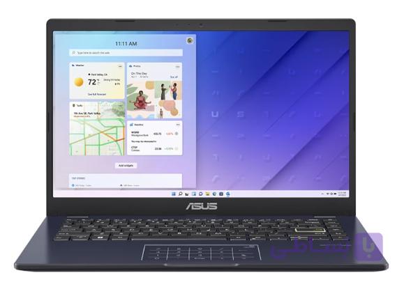 لپ تاپ ایسوس 14 اینچی مدل Vivobook E410KA Celeron N4500 4GB 512GB 64GB