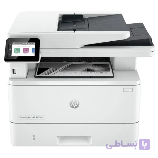 پرینتر چندکاره لیزری اچ‌پی مدل LaserJet Pro 4103fdw