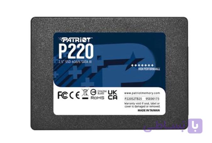 حافظه SSD اینترنال پاتریوت اس اس دی اینترنال پاتریوت مدل P220 ظرفیت 512 گیگابایت — تصویر 1