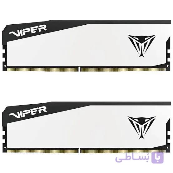 رم کامپیوتر RAM پاتریوت مدل Viper Elite 5 حافظه 32 گیگابایت فرکانس 6000 مگاهرتز