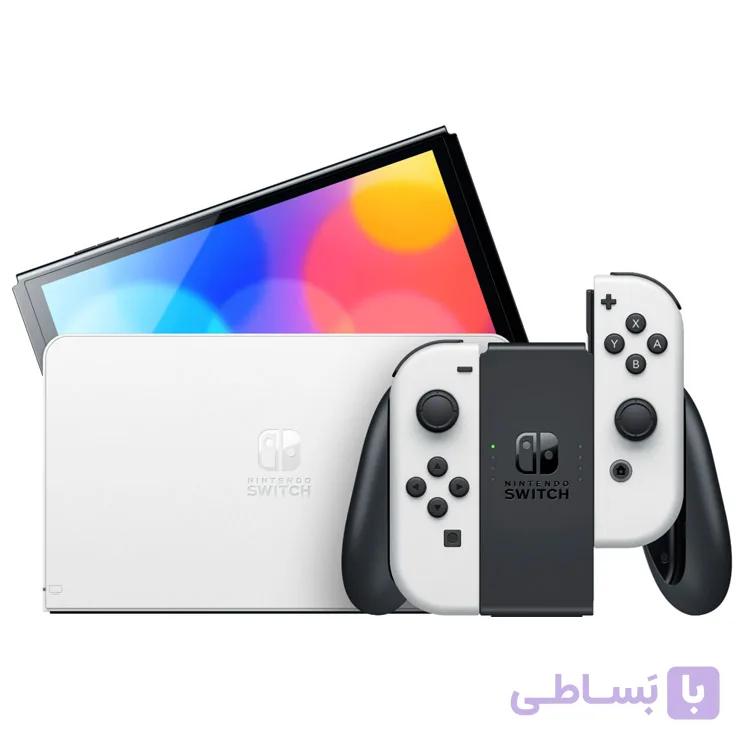 کنسول بازی نینتندو مدل Switch OLED Model with White Joy-Con