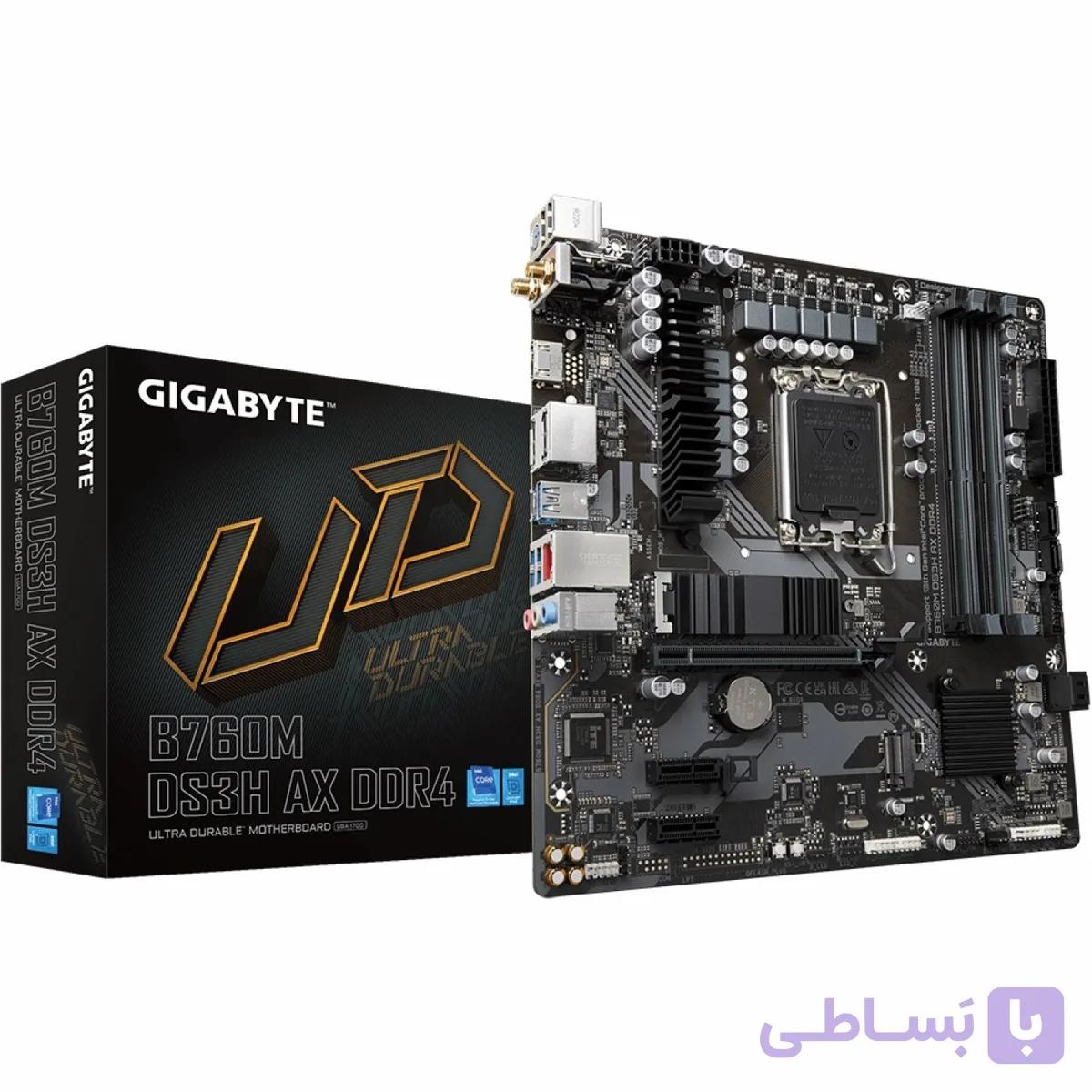 مادربرد گیگابایت مدل B760 DS3H AX DDR4 — تصویر 1