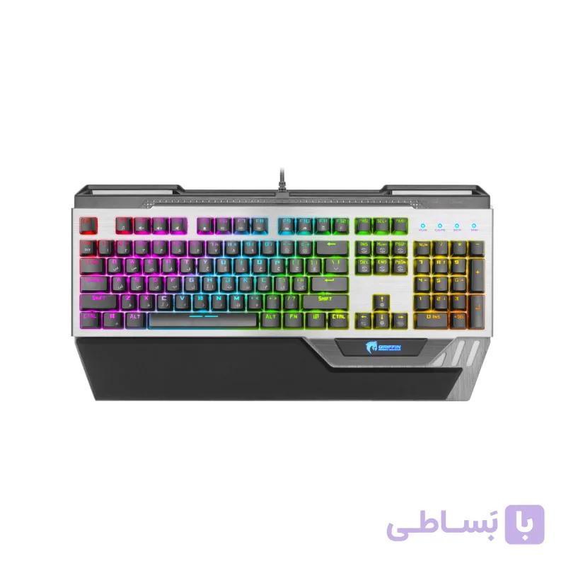 کیبورد مکانیکال گیمینگ گرین مدل GK803 RGB
