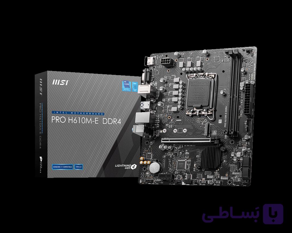 مادربرد ام اس آی مدل PRO H610M-G WIFI DDR4 سوکت 1700