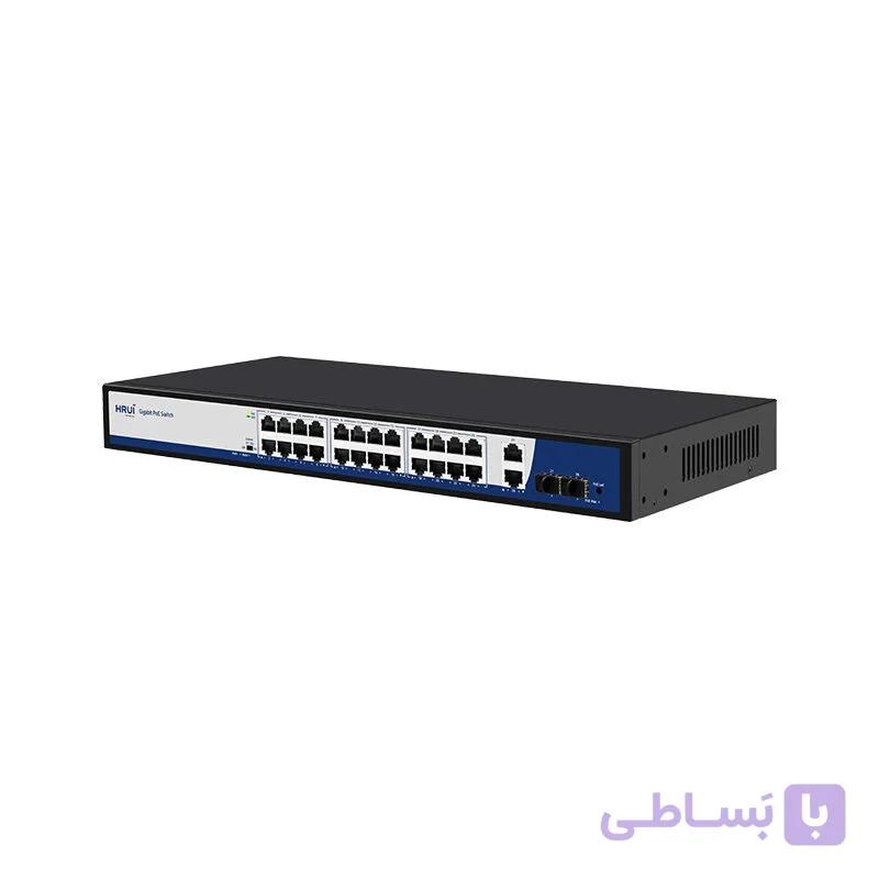 سوئیچ اچ آر یو آی سوئیچ PoE اچ ار یو ای HRUI HR900-AFG-2422S-400 — تصویر 1