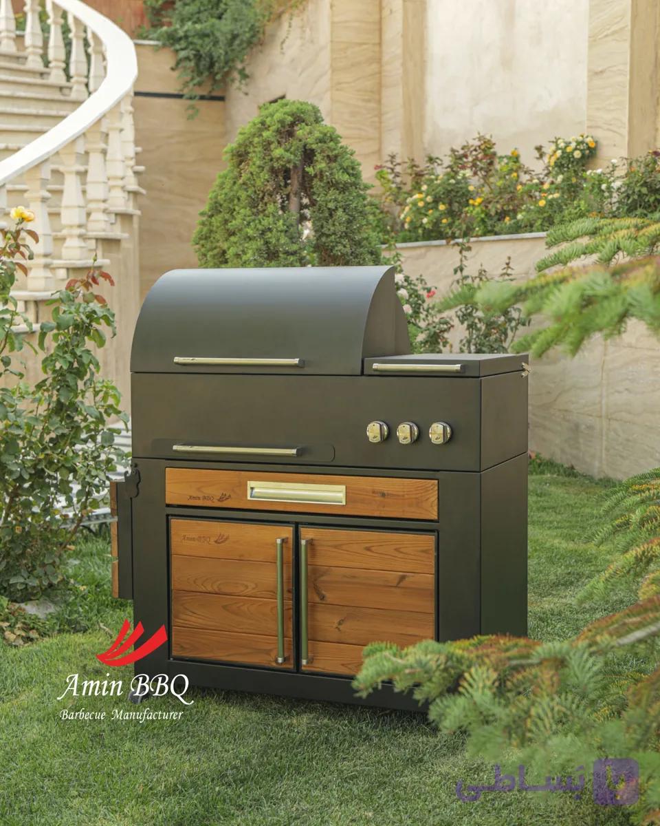 باربیکیو گازی مدل AMINBBQ-BWRC-092 — تصویر 1