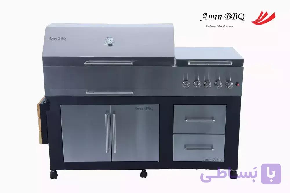باربیکیو گازی مدل AMINBBQ_SRC140