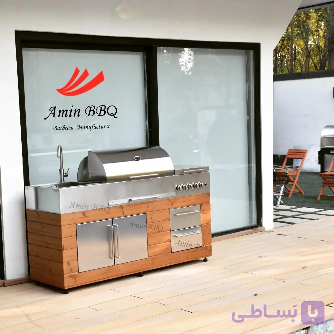 باربیکیو آیلند مدل AMINBBQ-SWRC-180 — تصویر 1