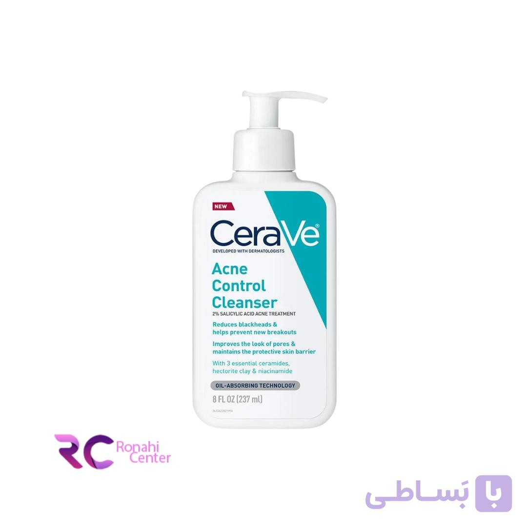 ژل شستشو کنترل آکنه و ضدجوش سراوی اصل 236 میل Cerave — تصویر 1
