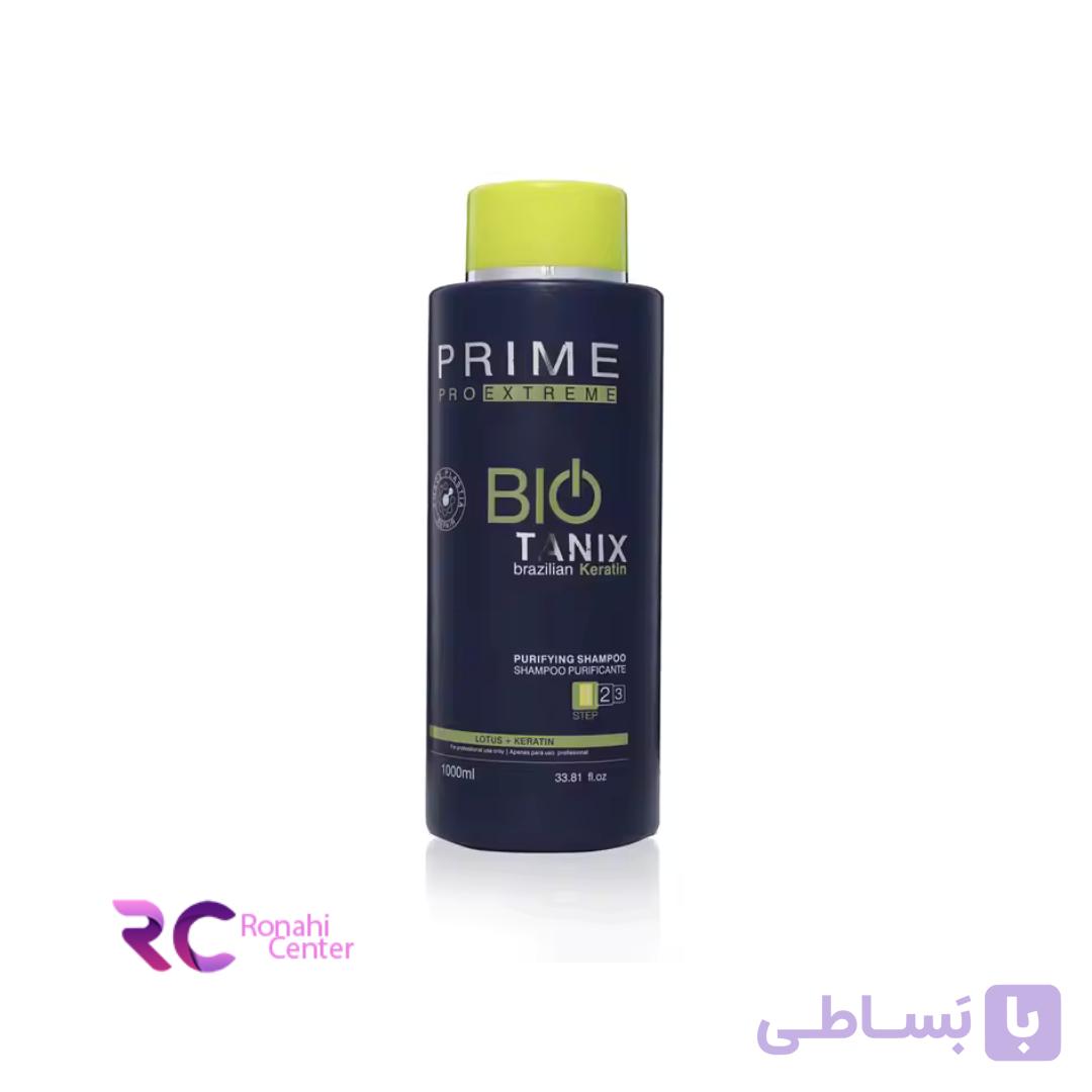 شامپو کراتین پرایم بیوتانیکس Prime Pro Extreme Bio Tanix 1000ml — تصویر 1
