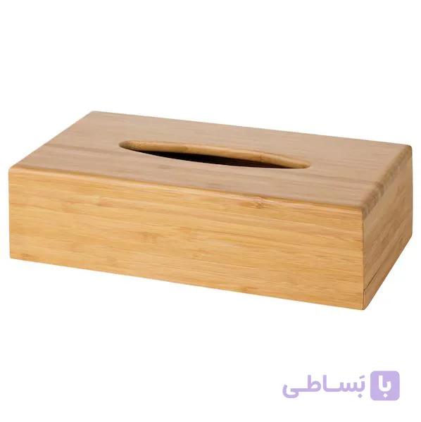 جعبه دستمال کاغذی بامبو ایکیا مدل IKEA BONDLIAN 403.443.12