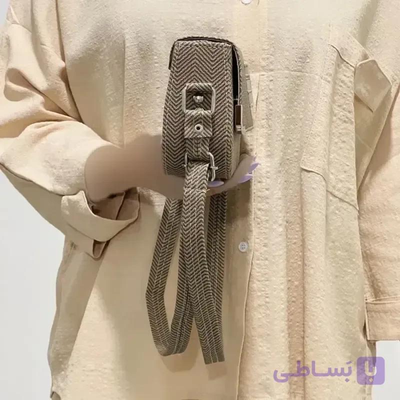 کیف پاسپورتی کنفی دیور کد 1387 جنس چرم مصنوعی ابعاد 22x16x7 سانتیمتر — تصویر 1