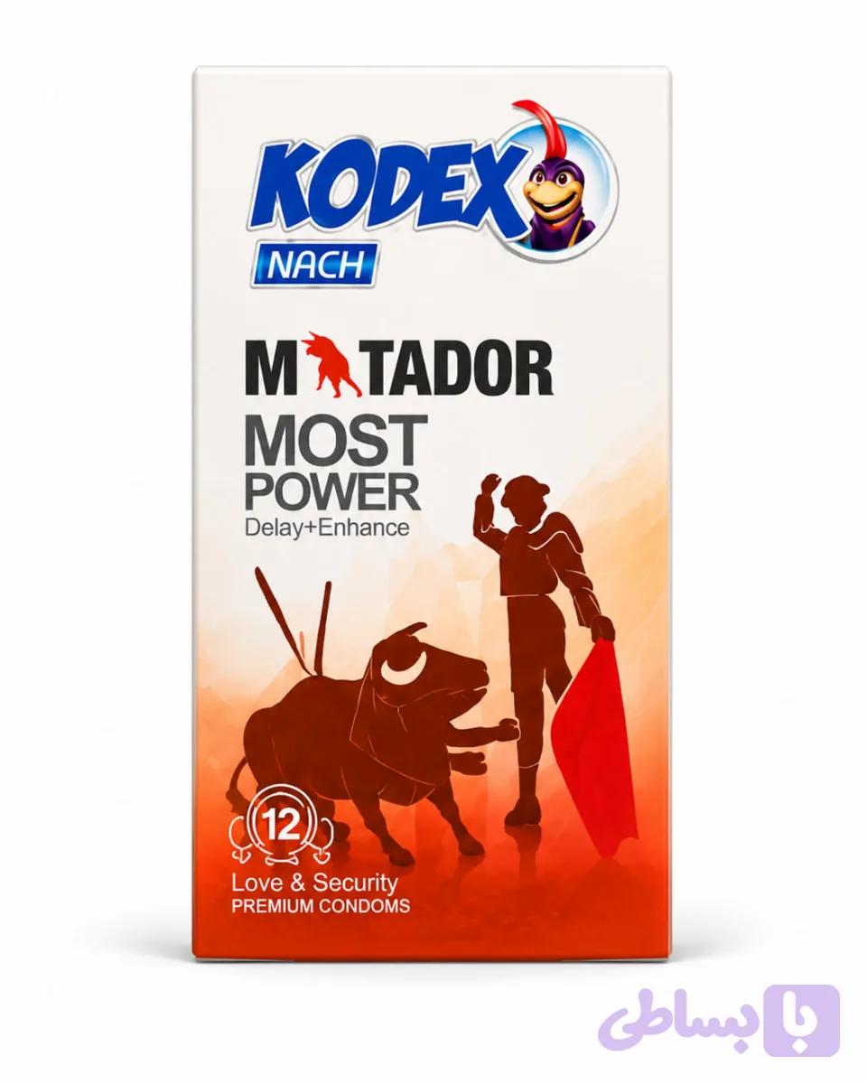 کاندوم کدکس تاخیری مدل Matador Most Power | قیمت و مشخصات