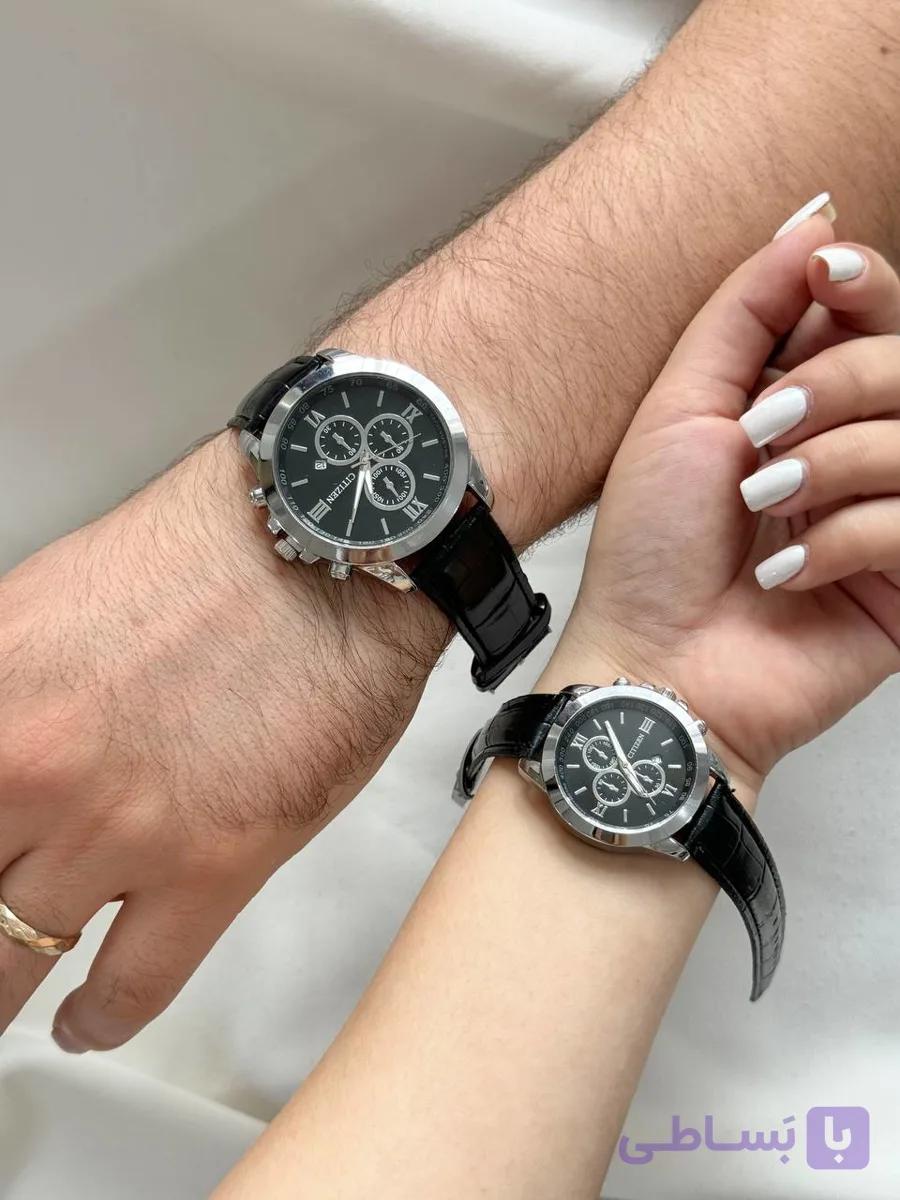 ساعت تک مردانه بند چرم