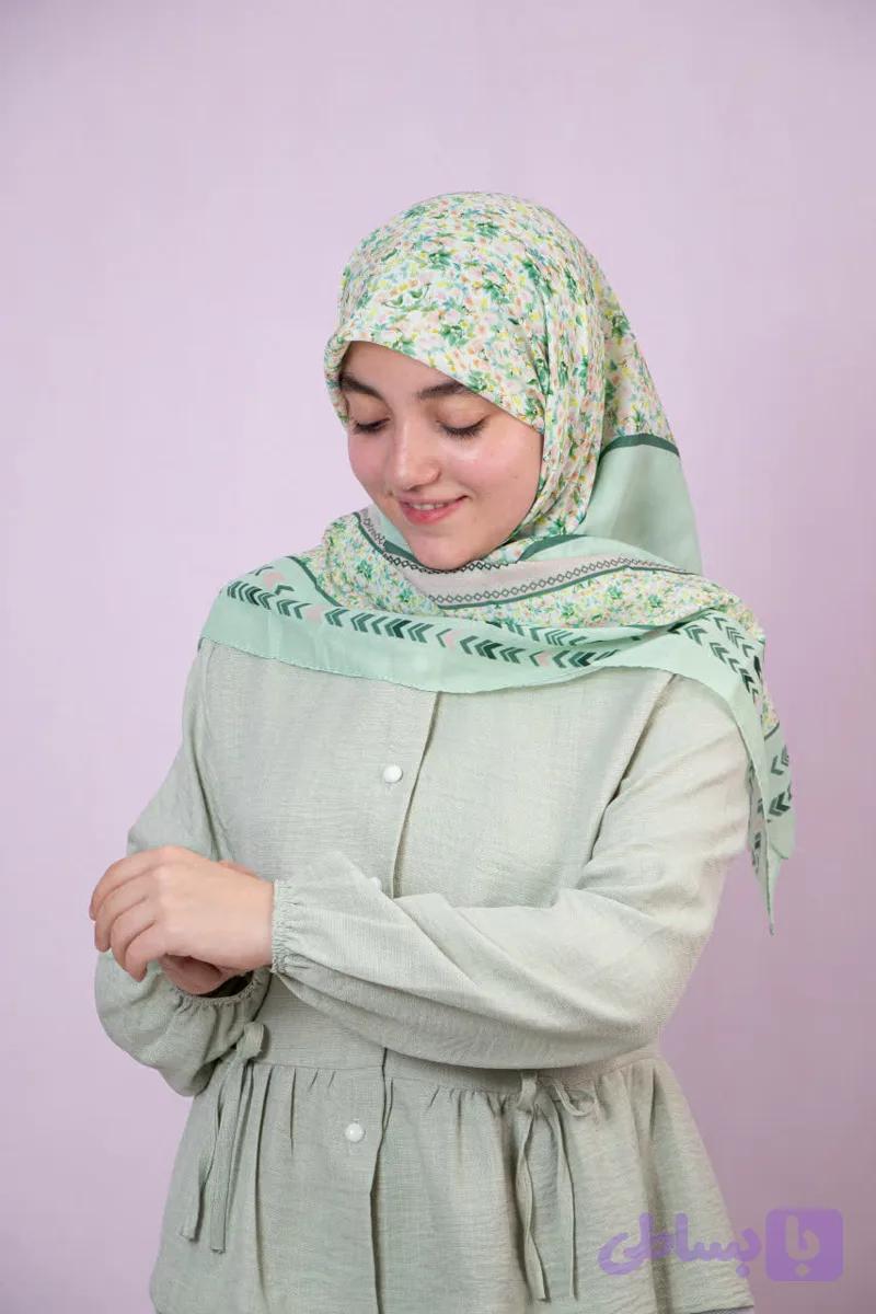 ۱شومیز خاصِ سیجان رنگ سبز — تصویر 1