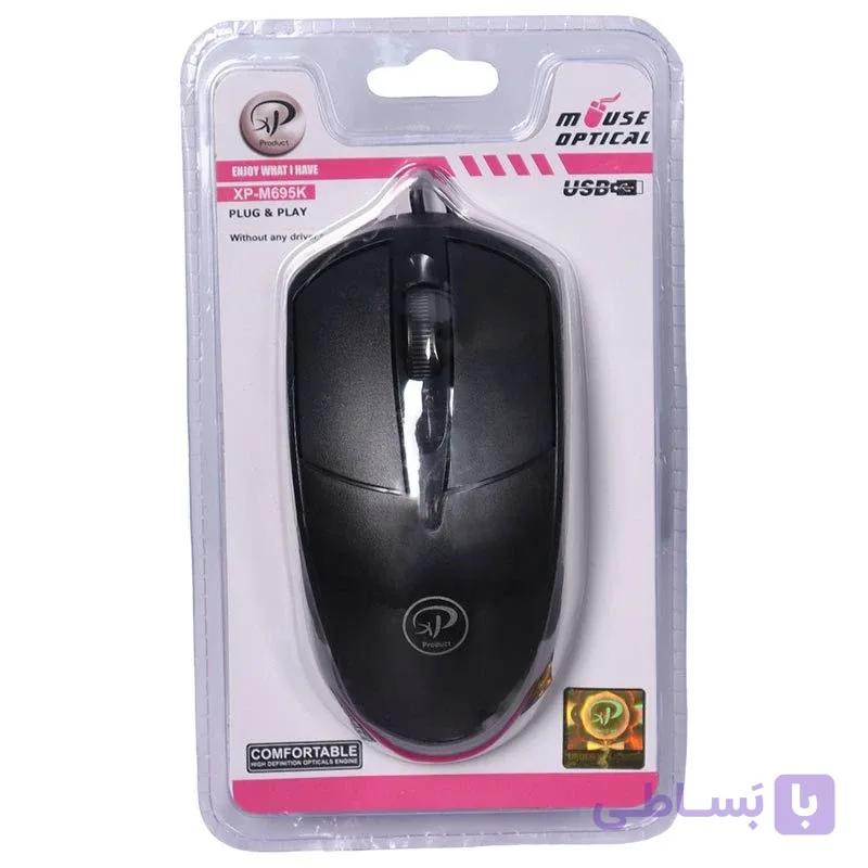 ماوس سیم دار XP-Product ایکس پی پروداکت مدل XP-M695K — تصویر 1